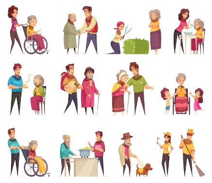 Assistance aux personnes âgées, dépendantes et handicapées